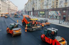 Асфальтирование дорог в Москве